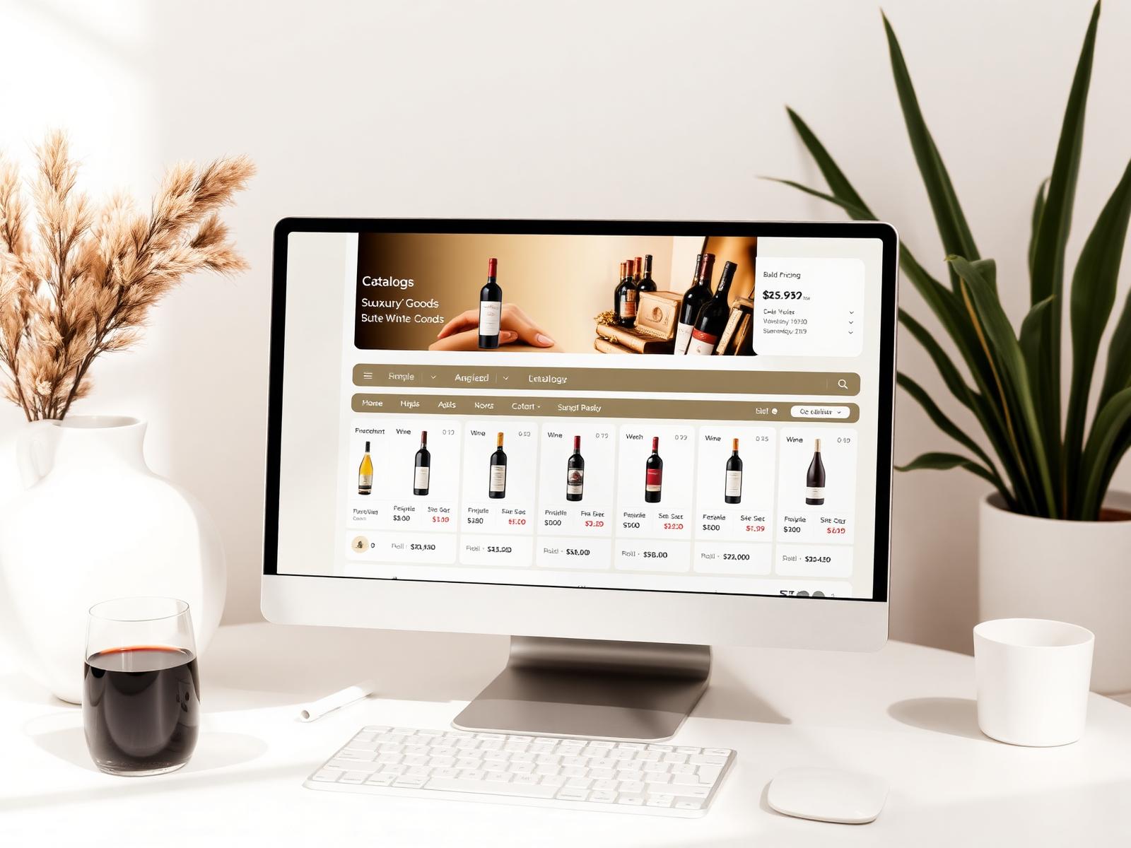 Maison Prestige — PrestaShop B2B catalog dashboard